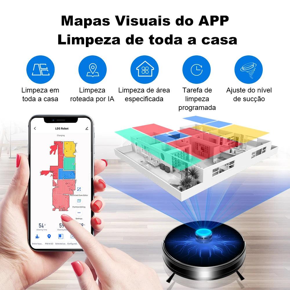 Robo Aspirador de Pó - Liectroux