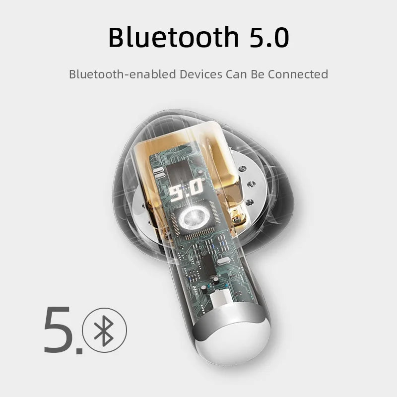 Fone de Ouvido TWS Bluetooth 5.3 Earphone Pro 4