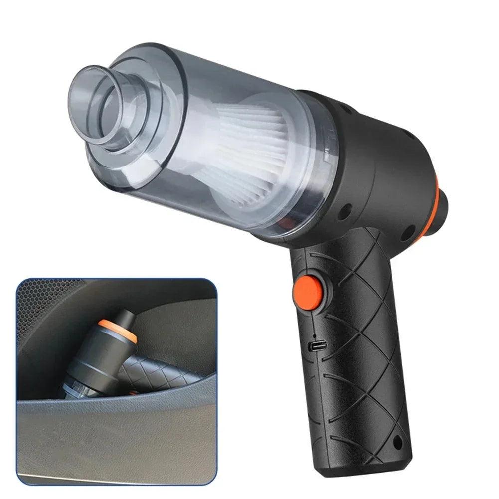 Aspirador de Pó Portátil Sem Fio - Alta Potência 6000Pa