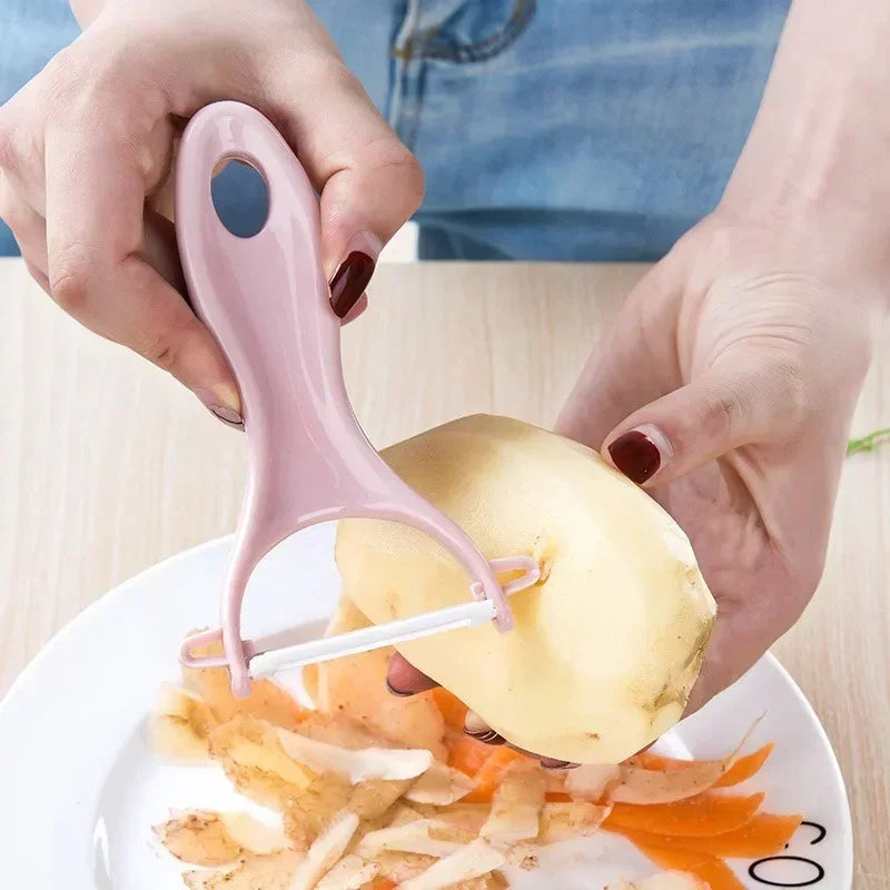 Kitchen Utensils Household Peeler Kitchen Gadgets Paring Knife Multi-functional Melon Ceramic Paring Knife